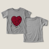 Coeur éclairé (Design Recto & Verso)