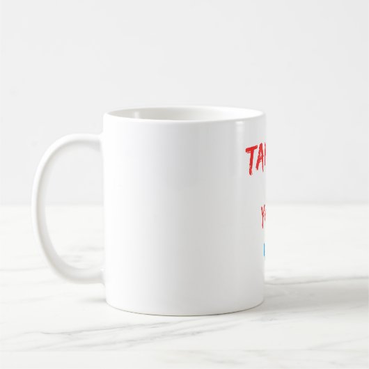 Coeur Embrasser Mug (Gauche)