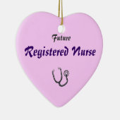 Cœur En Céramique Futur ornement de RN (Droite)