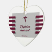 Cœur En Céramique Ornement d'assistant de médecin (Gauche)