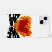 Coeur en flammes (Verso Horizontal)