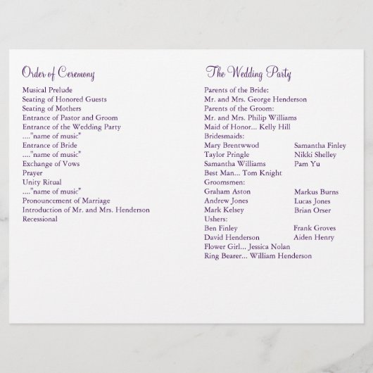 Coeur est un programme de mariage effervescence (Dos)