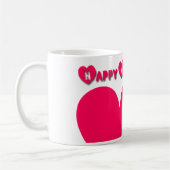 Coeur et échelle Saint Valentin Mug (Gauche)