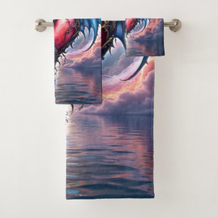 Cœur Flamboyant de la Lune – Amour Cosmique Gothiq
