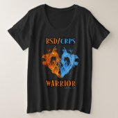 Coeur/Flammes...RSD/CRPS (Design devant)