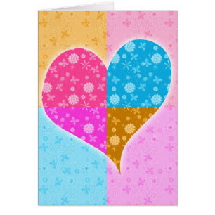 Coeur, Fleurs et Papillons