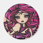 "Coeur fragile" Aimant Fairy (Devant)