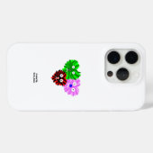 Coeur Fuzzies Apple iPhone 15 Pro Coque (Verso (horizontal))