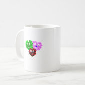 Coeur Fuzzies Café Mug (Devant gauche)