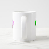 Coeur Fuzzies Jumbo Mug (Dos)