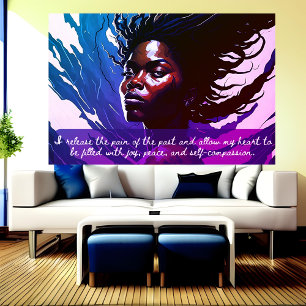 Coeur guérisseur : Poster de la joie, de la paix e