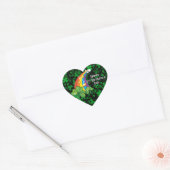 Cœur Happy St. Patrick's Day 1 Sticker (Enveloppe)