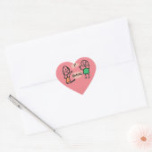 Cœur Hey Wanna Heart Sticker par RoseWrites (Enveloppe)