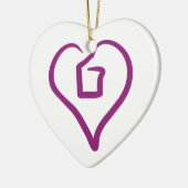 Coeur I plus de 1 - ornement (Gauche)