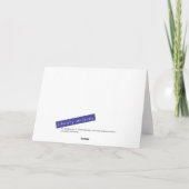 coeur i pour détester la carte aimée- de couples (Dos)