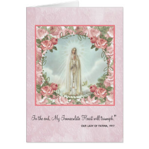 Coeur impeccable béni Fatima de Vierge Marie