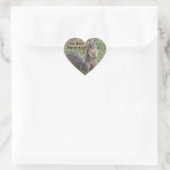 Cœur Je suis Nuts à propos de vous Sticker (Sac)