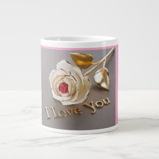 'Coeur 'Je T'Aime' Mug ! Parfait pour Lovebird (Devant)