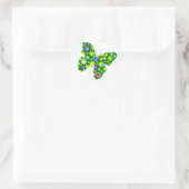 Cœur Joli Sticker Papillon Divin (Sac)