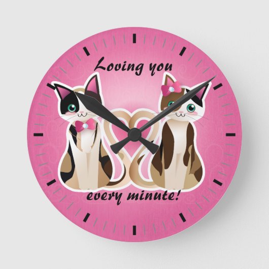 Coeur Kitty - calico ver - horloge (Recto)