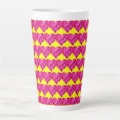 Coeur latte Mug (Devant)