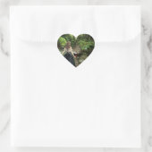 Cœur Le long du Sticker Forest Path (Sac)