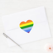 CŒUR LGBT STICKER (Enveloppe)