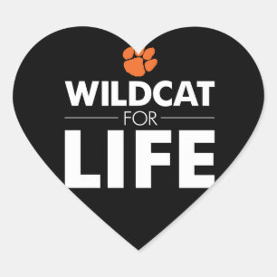 Cœur LGHS Wildcat pour Life Heart Sticker