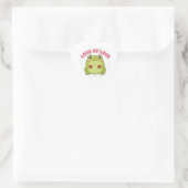 Cœur Lots Of Love Frog Sticker Cute Frog Holding Hearts (Sac)
