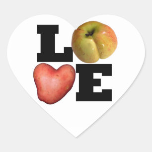 Cœur LOVE Collection Heart Potato Coeur Sticker