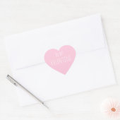 Cœur Love Valentine's Day Heart Sticker (Enveloppe)