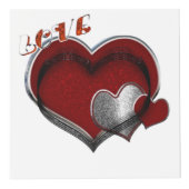 Coeur magique Cube photo blanche (Devant)