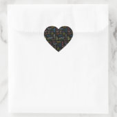 Cœur Mars, 16 Anniversaire Sticker (Sac)