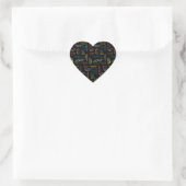 Cœur Mars, 18 Anniversaire Sticker (Sac)