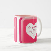 Coeur Merci tasses (Devant droit)