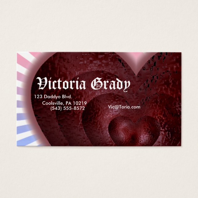 Coeur métallique (Devant)