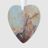 Coeur métallique rouillé (devant)