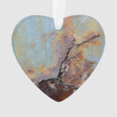 Coeur métallique rouillé (dos)