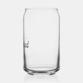 Coeur mignon Juste Marié Calligraphie Jour de mari (Gauche)