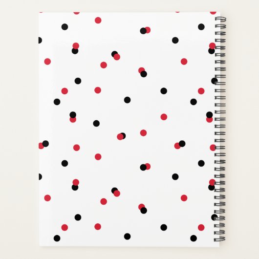 Coeur moderne minimal - Wedding planner (Dos)