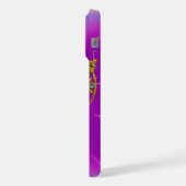 CŒUR MONOGRAMME HYPER VALENTINE Rose Fuchsia Viole (Côté gauche)