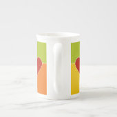 Coeur Motif mugs (Dos)
