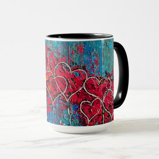 Coeur Mug (Devant droit)