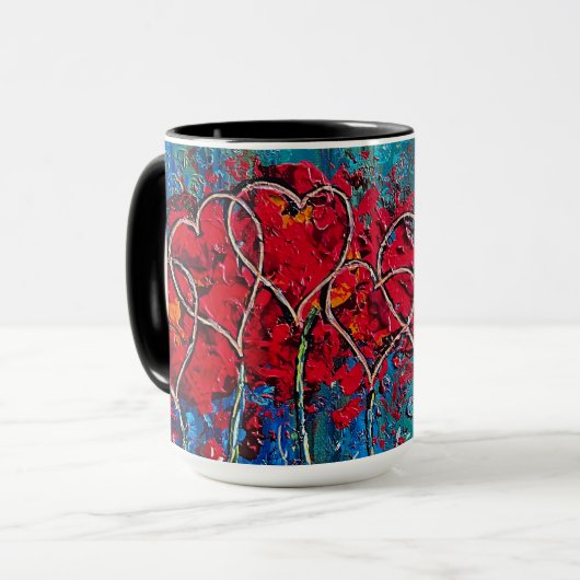 Coeur Mug (Devant gauche)