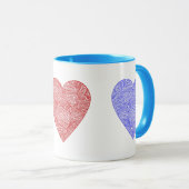 Coeur Mug (Devant droit)