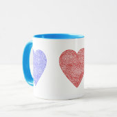 Coeur Mug (Devant gauche)