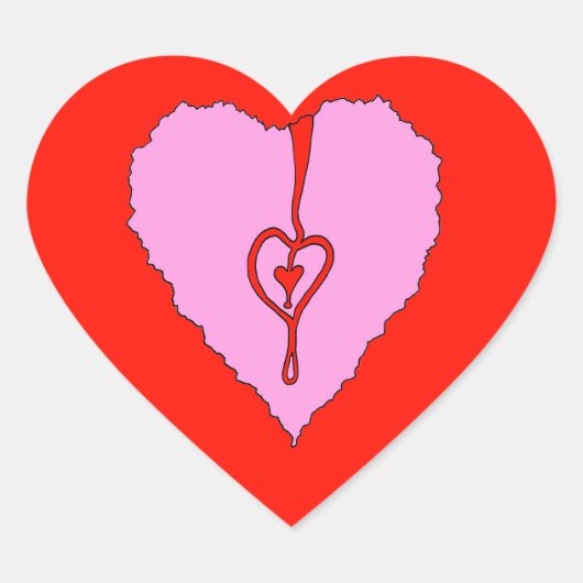 Cœur My Hole Heart - Art Sticker (Devant)