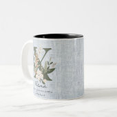 Coeur Noble de Xena - Mug Boho Chic Floral (Devant gauche)