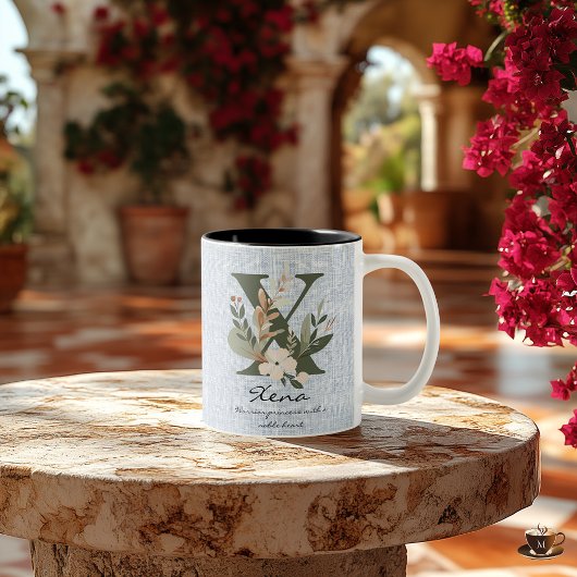 Coeur Noble de Xena - Mug Boho Chic Floral