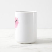 Cœur Nuage rose Tasse (Centre)